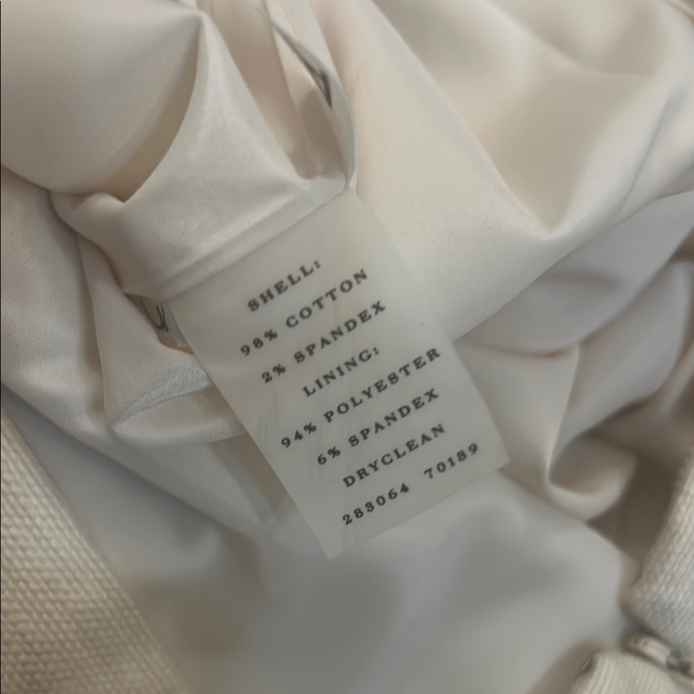 The Limited Black Blazer Size Small and Cream Skirt Set Size 6 - Picture 5 of 5